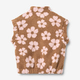 Wheat Outerwear Fleeceweste Selina Vest 9788 warm hazel flowers