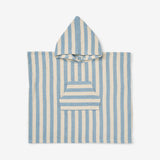 Wheat Main Frottee-Poncho Home 9580 blue swim stripe