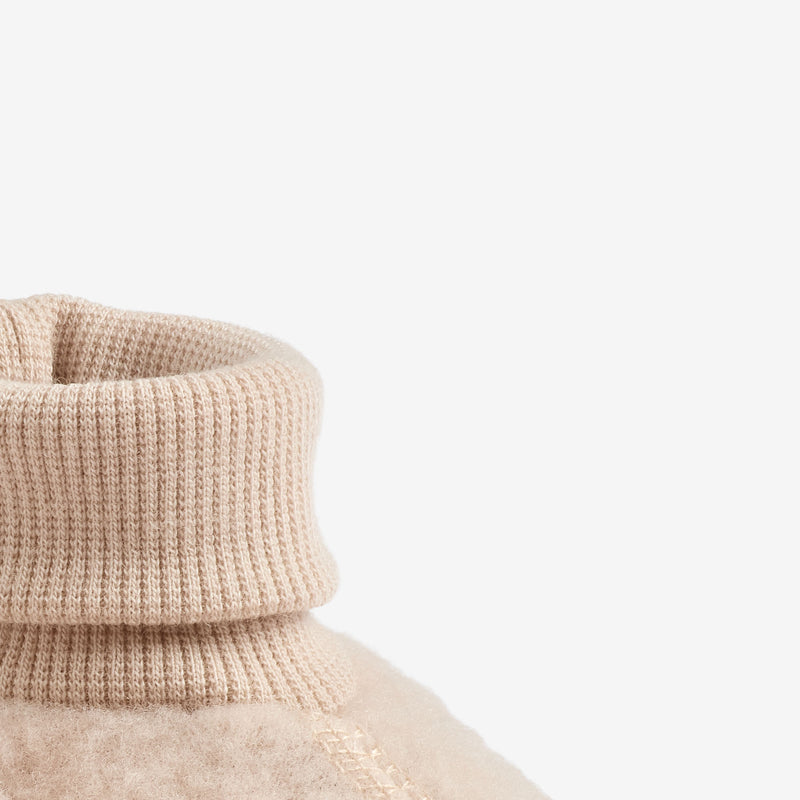 Wheat Wool Füßlinge aus Merinowolle Lei Accessory 1356 pale lilac