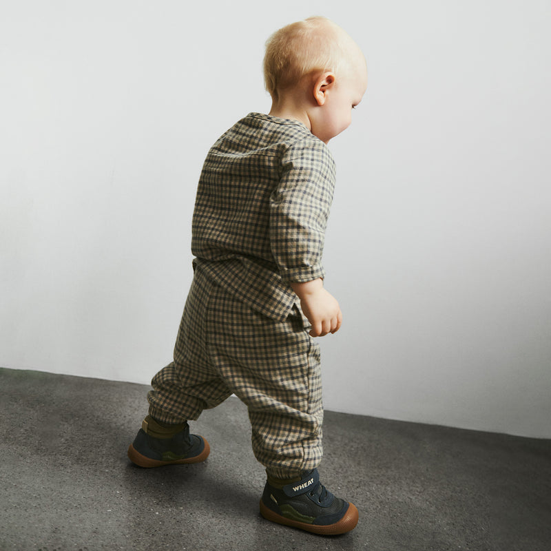 Wheat Main Gefütterte Hose Blake Trousers 1306 blue check