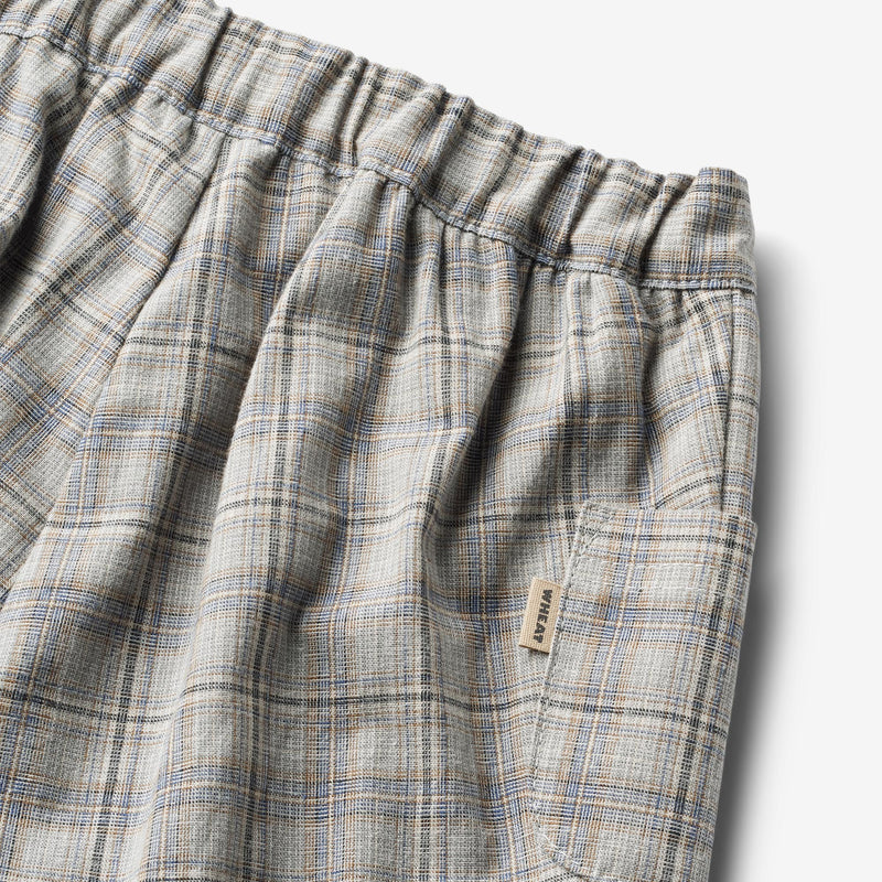 Wheat Main Gefütterte Hose Henry Trousers 1125 cloudy blue check