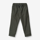 Wheat Main  Gefütterte Hose Rufus Trousers 0026 black coal check