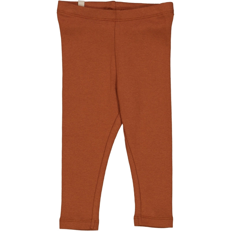 Wheat Main Gerippte Leggings Leggings 0001 bronze