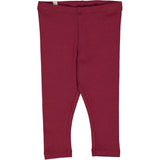 Wheat Main Gerippte Leggings Leggings 2390 red plum