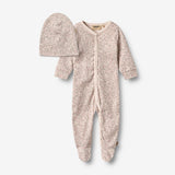 Wheat Main Geschenkbox Baby-Set Jude Set 9806 almond flower meadow