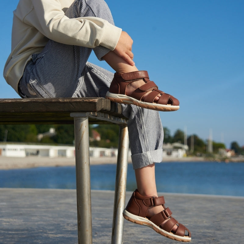 Wheat Footwear  Geschlossene Sandale Frei L Sandals 9002 cognac