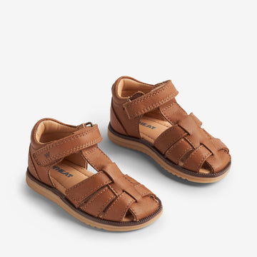 Wheat Footwear Sandalen Sky Prewalker Sandals 9002 cognac