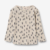 Wheat Wool Gestreiftes Langarm-Shirt aus Merinowolle Jersey Tops and T-Shirts 9512 penguins on ice