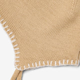 Wheat Outerwear Gestrickte Mütze mit Bommel Accessory 9730 honey peach