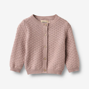 Wheat Main Gestrickte Strickjacke Magnella Cardigan 1135 dry rose