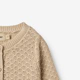 Wheat Main Gestrickte Strickjacke Magnella Cardigan 3354 warm sand