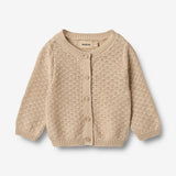 Wheat Main Gestrickte Strickjacke Magnella Cardigan 3354 warm sand