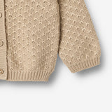 Wheat Main Gestrickte Strickjacke Magnella Cardigan 3354 warm sand