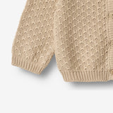 Wheat Main Gestrickte Strickjacke Magnella Cardigan 3354 warm sand