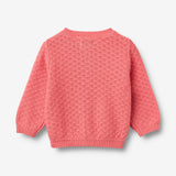 Wheat Main Gestrickte Strickjacke Magnella Cardigan 9454 coral