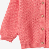 Wheat Main Gestrickte Strickjacke Magnella Cardigan 9454 coral