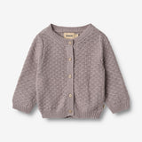 Wheat Main Gestrickte Strickjacke Magnella Cardigan 9531 dusty purple