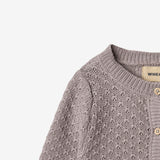 Wheat Main Gestrickte Strickjacke Magnella Cardigan 9531 dusty purple