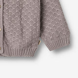 Wheat Main Gestrickte Strickjacke Magnella Cardigan 9531 dusty purple