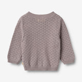 Wheat Main Gestrickte Strickjacke Magnella Cardigan 9531 dusty purple