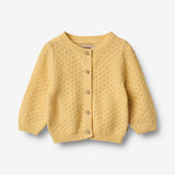 Wheat Main Gestrickte Strickjacke Magnella Knitted Tops 9425 golden yellow