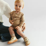 Wheat Main Gestrickte Strickjacke Sofus Knitted Tops 3354 warm sand