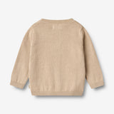Wheat Main Gestrickte Strickjacke Sofus Knitted Tops 3354 warm sand