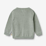Wheat Main Gestrickte Strickjacke Sofus Knitted Tops 9567 soft rain