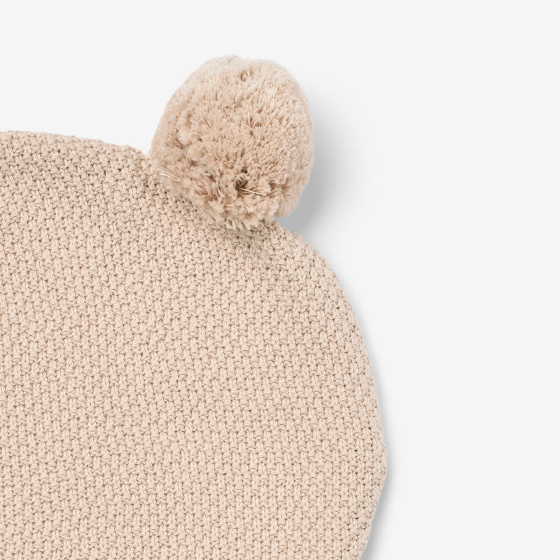 Wheat Outerwear Gestrickte Sturmhaube Pomi Accessory 1149 dusty lavender