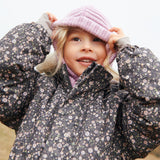 Wheat Outerwear Gestrickte Sturmhaube aus Wolle Accessory 9559 lavender iris