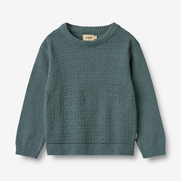 Wheat Main Gestrickter Pullover Borris Knitted Tops 1460 stormy weather
