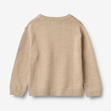 Wheat Main Gestrickter Pullover Borris Knitted Tops 3354 warm sand