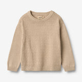 Wheat Main Gestrickter Pullover Borris Knitted Tops 3354 warm sand