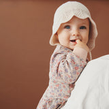 Wheat Outerwear Gestricktes Hauben Amya Accessory 9562 offwhite melange