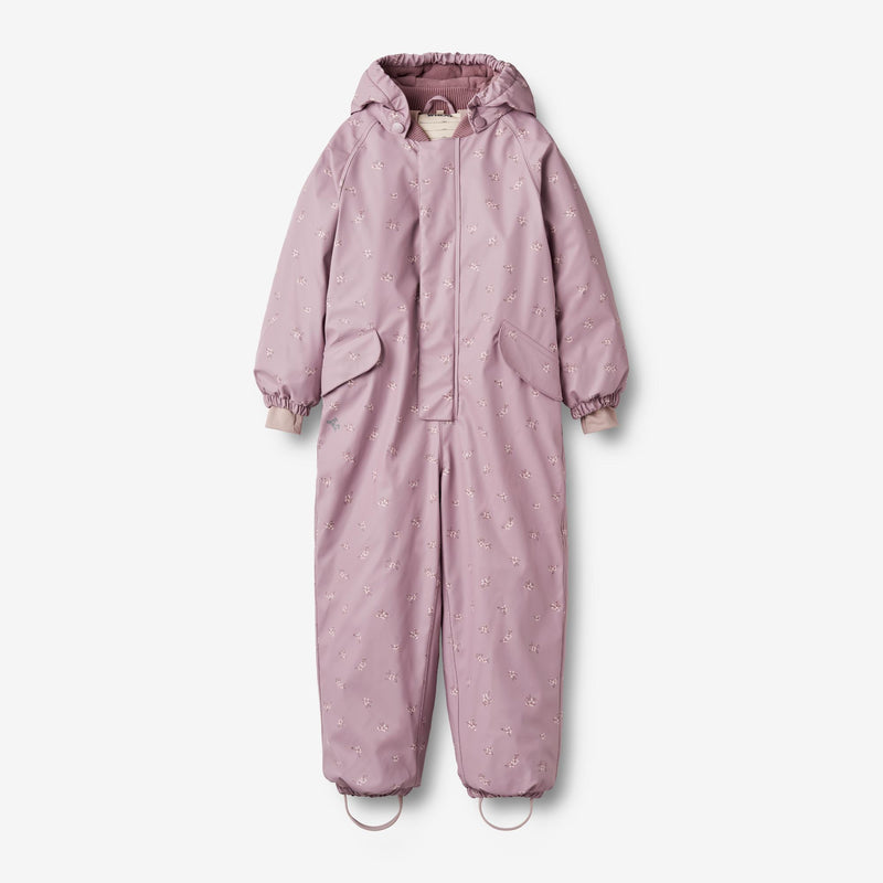 Wheat Outerwear Gummi Schneeanzüge Ludo Snowsuit 1353 soft lilac flowers