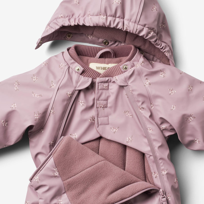 Wheat Outerwear Gummi Schneeanzüge Evig | Baby Snowsuit 1353 soft lilac flowers