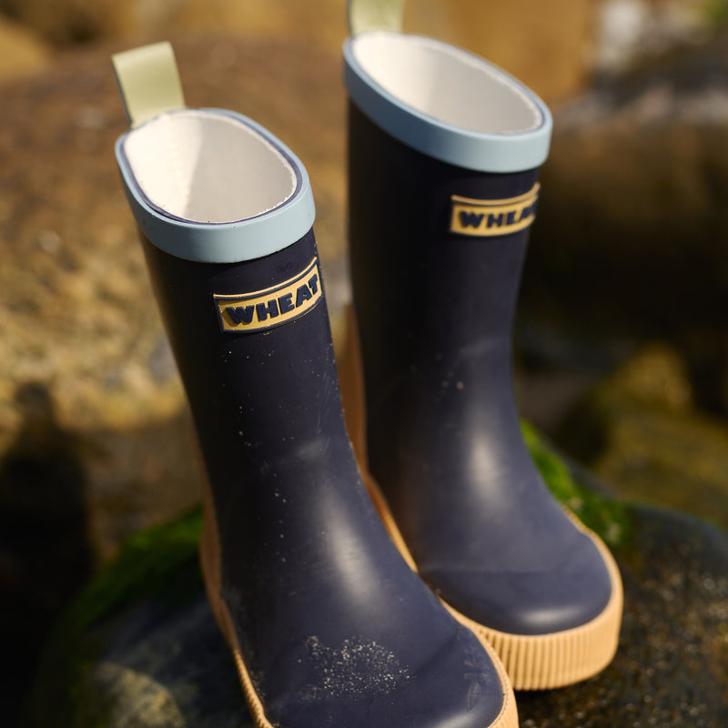 Wheat Footwear Gummistiefel Gummistiefel Rubber Boot 1432 navy