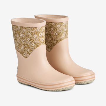 Wheat Footwear Gummistiefel Juno mit Druck Rubber Boot 1359 pale lilac flowers