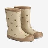Wheat Footwear Gummistiefel Muddy mit Druck Rubber Boots 3058 gravel bumblebee