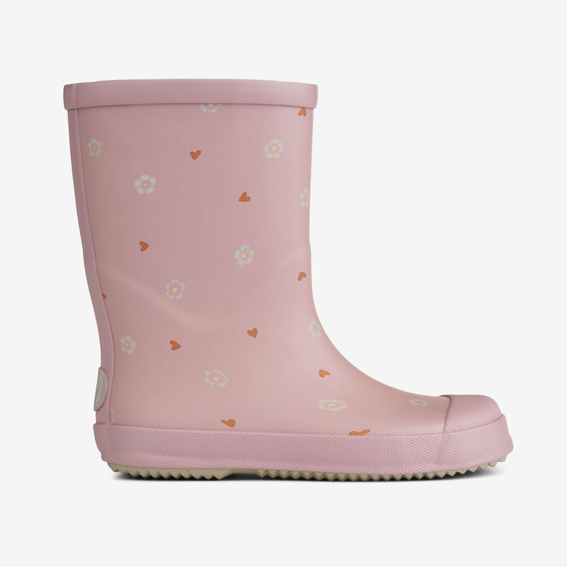 Wheat Footwear Gummistiefel Muddy mit Druck Rubber Boots 9156 powder heart flowers