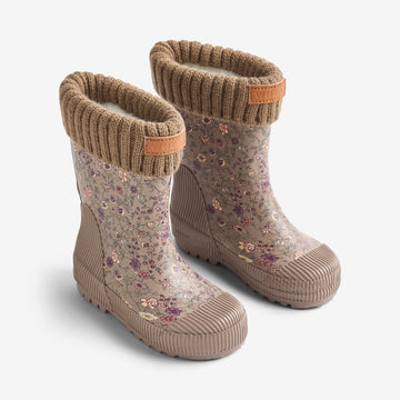 Wheat Footwear Gummistiefel Thermo Wader Rubber Boot 9674 portabella flowers