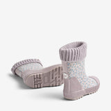 Wheat Footwear Gummistiefel Thermo Wader Rubber Boot 9735 lilac blue flowers