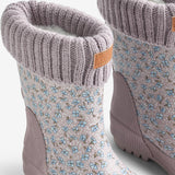 Wheat Footwear Gummistiefel Thermo Wader Rubber Boot 9735 lilac blue flowers