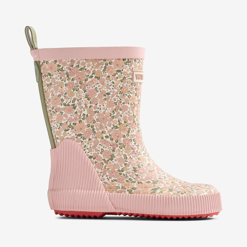 Wheat Footwear Gummistiefel Welly Rubber Boot 9427 ivory flower meadow