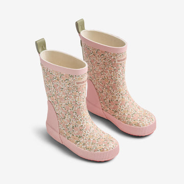 Wheat Footwear Gummistiefel Welly Rubber Boot 9427 ivory flower meadow
