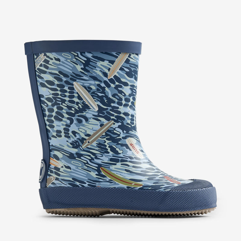 Wheat Footwear  Gummistiefel mit Druck Muddy Rubber Boots 1326 indigo surfboards