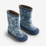 Wheat Footwear  Gummistiefel mit Druck Muddy Rubber Boots 1326 indigo surfboards