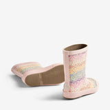 Wheat Footwear  Gummistiefel mit Druck Muddy Rubber Boots 9506 rainbow flowers