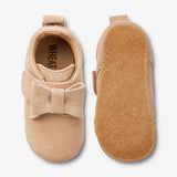 Wheat Footwear Hausschuhe Bow | Baby Indoor Shoes 2031 rose dawn