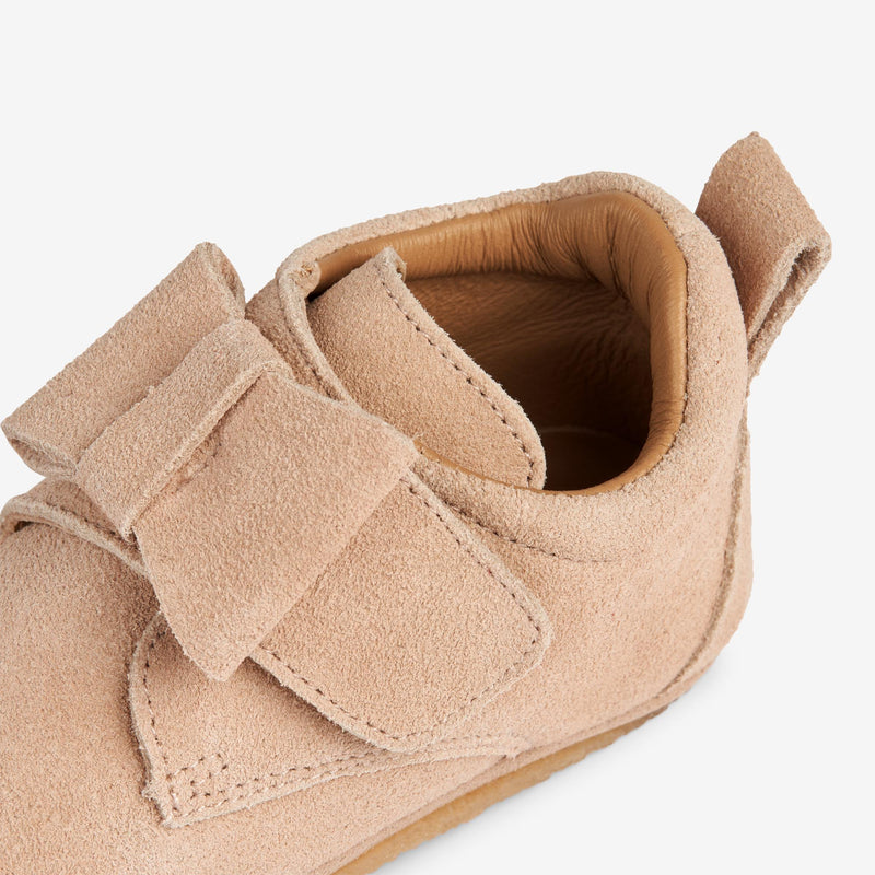 Wheat Footwear Hausschuhe Bow | Baby Indoor Shoes 2031 rose dawn